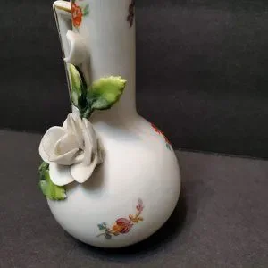 Vintage | Accents | Vintage Porcelain Bud Vase Hand Painted With ...